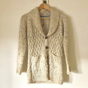 Anthropologie Chunky Knit Sweater